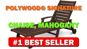 POLYWOOD® Signature Chaise, Mahogany - B0845M9R1C