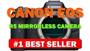 Canon EOS R5 Mirrorless Camera (Body Only), Full-Frame Hybrid Camera, 8K Video, - B08C68F2DX