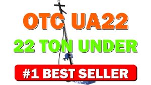 OTC UA22 22-Ton Under Axle Jack with Air Assist, Blue - B08DL6CPX9