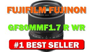 Fujifilm Fujinon GF80mmF1.7 R WR Black - B08TPBNCYM