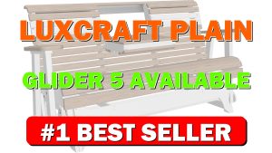 LuxCraft Plain Glider 5' Available in 14 Colors (Premium - - B08V1GK934