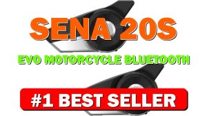 Sena 20S EVO Motorcycle Bluetooth Headset Communication System with HD Speakers, Dual - B09JL9VLHP