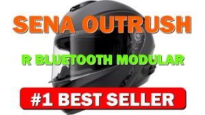Sena Outrush R Bluetooth Modular Motorcycle Helmet with Intercom System (Matte Black, - B09LRJ4SLZ