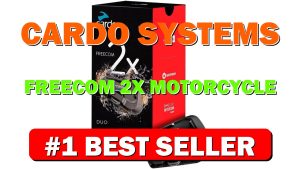 Cardo Systems FREECOM 2X Motorcycle 2-Way Helmet Bluetooth Communication System Headset - B09MQ7TZ8M
