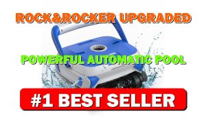 Rock&Rocker Upgraded Powerful Automatic Pool Cleaner, Robotic Pool Vacuum Cleaner with - B09NBKBHX8