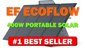 EF ECOFLOW 400W Portable Solar Panel, Foldable & Durable, Complete with an - B09TKKYW7G