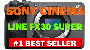 SONY Cinema Line FX30 Super 35 Camera, Gray - B0BGQGBW8J