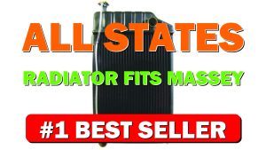 All States Radiator fits Massey Ferguson 1100 1130 509752M91 521452M91 509755M91 503221 - B0BHV2149W