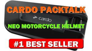 Cardo Packtalk Neo Motorcycle Helmet Communication Intercom System, Waterproof, 2nd Gen - B0BNGR4Q7C