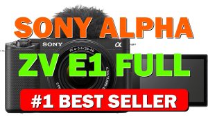 Sony Alpha ZV-E1 Full-Frame Interchangeable Lens Mirrorless Vlog Camera with 28-60mm Le - B0BZWP1WRF