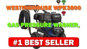 Westinghouse WPX3800 Gas Pressure Washer, 3800 PSI and 3.6 GPM, Onboard Soap - B0C66HT675