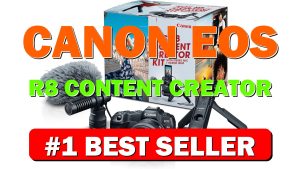 Canon EOS R8 Content Creator Kit, Full-Frame Hybrid Mirrorless Camera with Tripod - B0C83LZDZ1