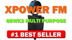 XPOWER FM-88WK2 Multi-Purpose Oscillating Misting Fan With Built-In Water Pump And WT-9 - B0C9P1YYWG