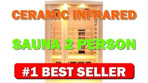Ceramic Infrared Sauna 2 Person Far Infrared Sauna Hemlock Saunas Room for - B0CB81BM9Z