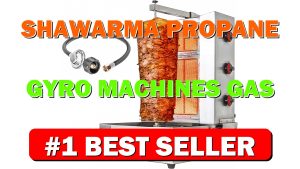 Shawarma Propane gyro machines Gas Vertical Barbecue Grill Doner Kebab Gyro Grill - B0CF929CC8