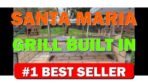 Santa Maria Grill Built in BBQ Cooking Grill -Argentine Barbecue V grate - B0CH1R38F3