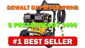DeWalt DXPW3400PRNB-S PressuReady 3400 PSI Gas Pressure Washer with Quick Start Technol - B0CP48VTKL