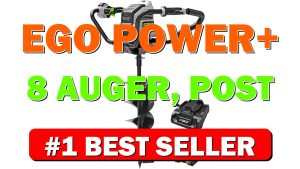 EGO Power+ 8" Auger, Post Hole Digger, Drill Auger for Digging Holes, - B0CPDYF4M4