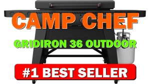 Camp Chef Gridiron 36 Outdoor Griddle Grill with Flamethrower Ignition & - B0CRWSFPSG