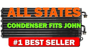 All States Condenser fits John Deere AT370318 - B0CWCZTSKQ