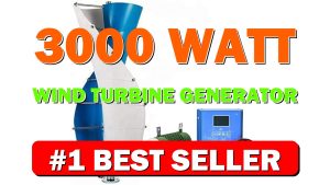 3000 Watt Wind Turbine Generator Kit, 3KW Windmill Generator, 24V 48V 96V - B0D4YPFQ14