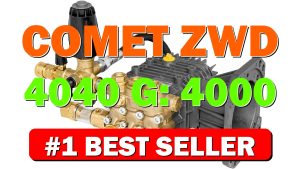 Comet ZWD 4040 G: 4000 psi @ 4 US gpm Pressure Washer - B0DBRGHFYT