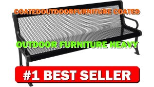 COATEDOUTDOORFURNITURE Coated Outdoor Furniture Heavy-Duty Outdoor Bench Thermoplastic - B0DBSXMHHB