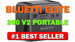 BLUETTI Elite 200 V2 Portable Power Station, 2073.6Wh LFP Battery Backup w/ - B0DCJV9LTB