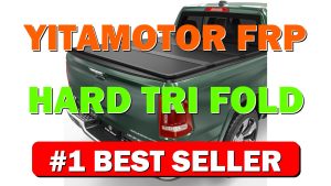 YITAMOTOR FRP Hard Tri-Fold Truck Bed Tonneau Cover Fits for Dodge Ram - B0DJX8S8D6