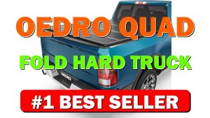OEDRO Quad Fold Hard Truck Bed Tonneau Cover Fit for Dodge Ram - B0F6MQYMMX