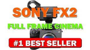 Sony FX2 Full-Frame Cinema Camera with XLR Handle, Gray - B0FB9QM2WJ