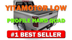 YITAMOTOR Low-Profile Hard Quad-Fold Truck Bed Tonneau Cover Compatible with 2019-2026 - B0FPM3PTQ8
