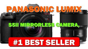 Panasonic LUMIX S5II Mirrorless Camera, 24.2MP Full Frame, Phase Hybrid AF, Active - B0G2C9PFPS