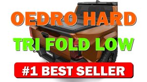 OEDRO Hard Tri-Fold Low-Profile Tonneau Cover Fit for Toyota Tacoma 2024 2025 - B0GJS4LTW9