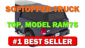 Softopper Truck Top, Model RAM75-BSR, Black for 2009 and Newer RAM 6-1/2' - B0GRKFXYS5