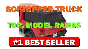 Softopper Truck Top, Model RAM65-BSR, Black for 2009 and Newer RAM 1500 - B0GRKTDDPX