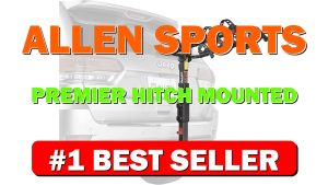 Allen Sports Premier Hitch Mounted 4-Bike Carrier, Model S545, Black - B00ASSOHH6