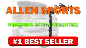 Allen Sports Premier Hitch Mounted 5-Bike Carrier, Model S555 , Black - B00ASSOHYO
