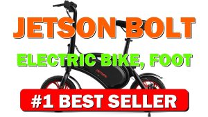 Jetson Bolt Electric Bike, Foot Pegs, Easy-Folding, Built-In Carrying Handle, Twist Thr - B07BRN88F6