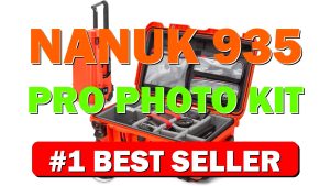 NANUK 935 Pro Photo Kit – Waterproof Travel Camera Hard Case with - B07WP6TFNH