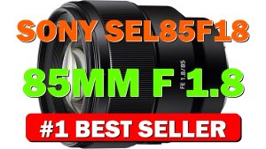 Sony SEL85F18 85mm F/1.8-22 Medium-Telephoto Fixed Prime Camera Lens, Black - B07XF2HBKK