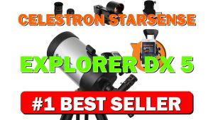 Celestron StarSense Explorer DX 5-inch App-Enabled Telescope – 130mm Schmidt-Cassegrain - B08Z8H2ZN5