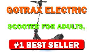 Gotrax Electric Scooter for Adults, Max 25/28 Mile Range,10.4/12Ah Big Capacity Battery - B093T2Y1WV