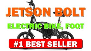 Jetson Bolt Electric Bike, Foot Pegs, Easy-Folding, Built-in Carrying Handle, Twist Thr - B09NQLZXCC