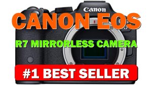 Canon EOS R7 Mirrorless Camera (Body Only), Hybrid Camera, 32.5 Megapixel (APS-C) - B0B27KKNZV