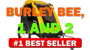 Burley Bee, 1 and 2 Seat, Lightweight, Kids Bike-Only Trailer - B0BW2DXGP8