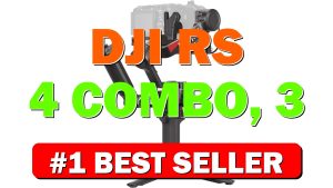DJI RS 4 Combo, 3-Axis Gimbal Stabilizer for Cameras for DSLR and - B0CS6KX9PR