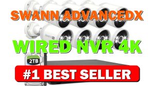 Swann AdvancedX Wired NVR 4K Security Camera System 16 CH, 8 PoE - B0FBWHT51M