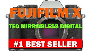 FUJIFILM X-T50 Mirrorless Digital Camera Body Charcoal Silver - B0FC7RP7DW
