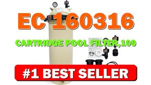 EC-160316 Cartridge Pool Filter,100 Square Feet 100 GPM, Fit for Pentair Clean - B0G1M53746
